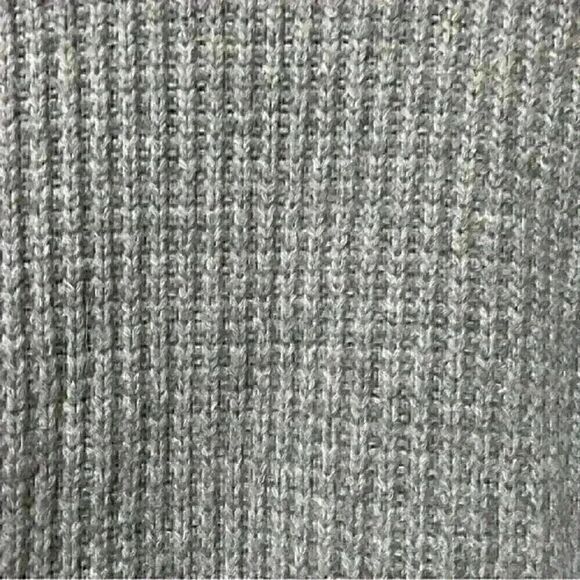 Daniele Blasi Italian Wool Blend Shawl Collar Sweater XL Gray Nautical Coastal - Picture 10 of 10